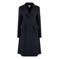 Paltoane Bottega Veneta Double-Breasted Wool And Cashmere Coat Femei