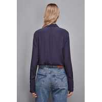 Imbracaminte Patrizia Pepe Dama - Camasi Patrizia Pepe Patrizia Pepe Shirt BLUE Femei (BM 17594457) - B-mall.ro