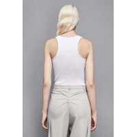 Topuri Patrizia Pepe Dama - Topuri Patrizia Pepe Patrizia Pepe Top WHITE Femei (BM 17594481) - B-mall.ro