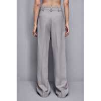 Pantaloni casual Patrizia Pepe Dama - Pantaloni casual Patrizia Pepe Patrizia Pepe Pants GREY Femei (BM 17594553) - B-mall.ro