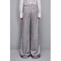 Pantaloni casual Patrizia Pepe Dama - Pantaloni casual Patrizia Pepe Patrizia Pepe Pants GREY Femei (BM 17594556) - B-mall.ro