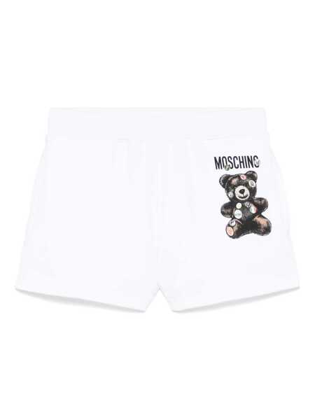 Pantaloni casual Moschino Moschino Moschino Teddy Bear Shorts WHITE Femei (BM 17594664) 1