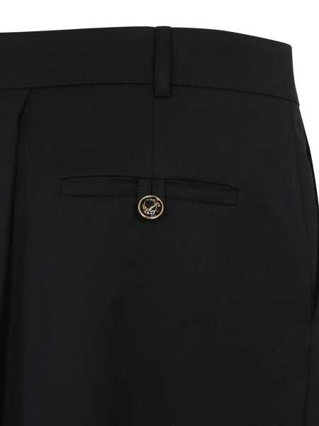 Pantaloni casual Moschino Moschino Trousers Black Femei (BM 17594697) 4