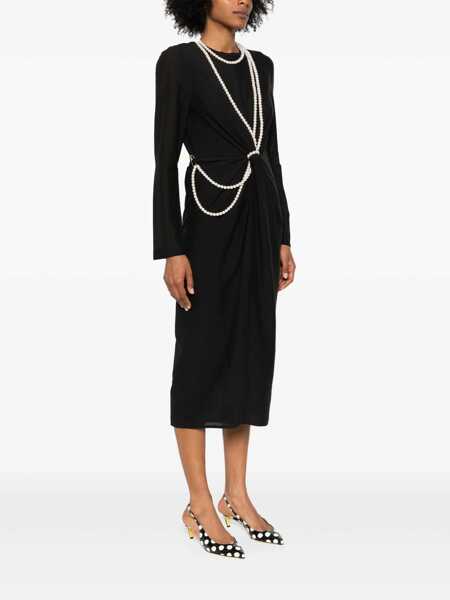 Rochii Moschino Moschino Midi Dress Black Femei (BM 17594703) 3