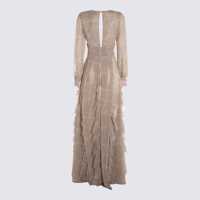 Rochii Elisabetta Franchi Dama - Rochii Elisabetta Franchi Elisabetta Franchi Dresses Beige Femei (BM 17594883) - B-mall.ro