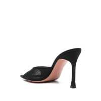 Incaltaminte AMINA MUADDI Dama - Pantofi cu toc AMINA MUADDI Amina Muaddi Alexa Mesh Slipper 95 Sandals Black Femei (BM 17594937) - B-mall.ro