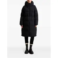 Geci Parka Woolrich Dama - Geci Parka Woolrich Woolrich Matt Stretch Long Puffer Parka Black Femei (BM 17595402) - B-mall.ro