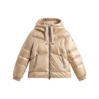 Geci de iarna Woolrich Aliquippa Hooded Nylon Down Jacket Femei