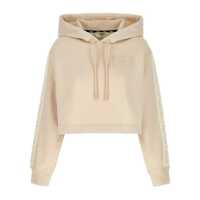 Bluze de trening Fendi 'Fendi Mirror' Cropped Hoodie Femei