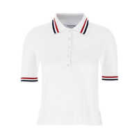 Tricouri Polo Thom Browne 'Rwb' Polo Shirt Femei