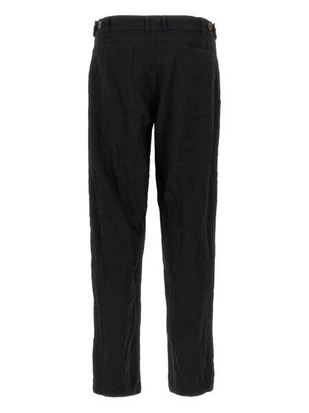 Pantaloni Comme des Garons Comme Des Garons Crinkled Pants Black Barbati (BM 17596050) 2