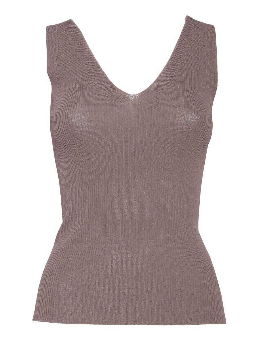 Topuri Phi Fdl Phi Fdl Top BROWN Femei (BM 17596227) 1