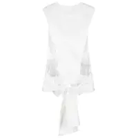 Geci Elisabetta Franchi Dama - Geci Elisabetta Franchi Elisabetta Franchi Gilet WHITE Femei (BM 17597097) - B-mall.ro