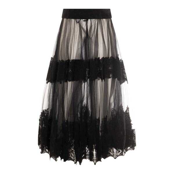 Fuste Elisabetta Franchi Elisabetta Franchi Skirts Black Femei (BM 17597127) 3