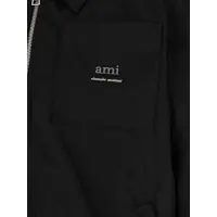 Geci AMI Paris pentru Barbati - Geci AMI Paris AMI Paris AMI Paris Zipped Jacket Black Barbati (BM 17597322) - B-mall.ro