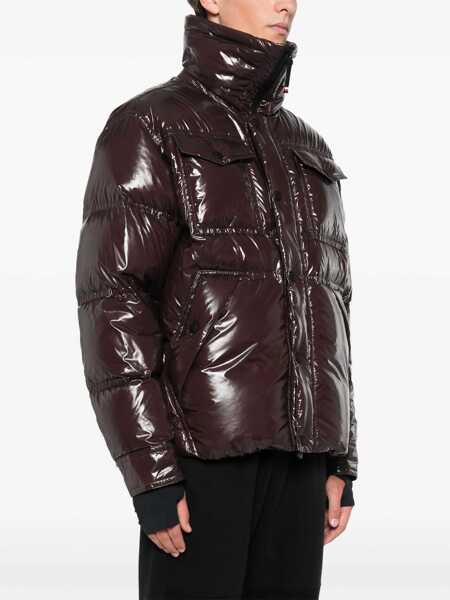 Geci de iarna Moncler Grenoble Moncler Grenoble Tecka Short Down Jacket BROWN Barbati (BM 17597568) 3