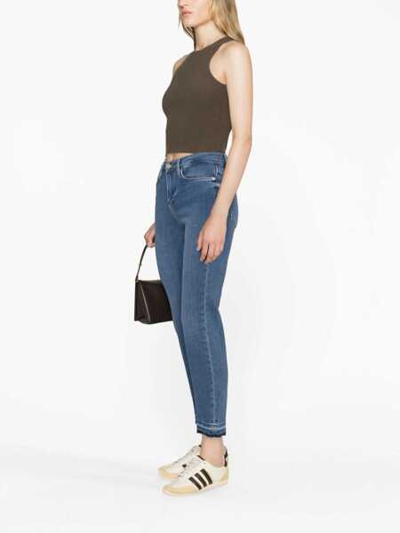 Blugi FRAME Frame Le High Straight Jeans Navy Femei (BM 17598150) 2