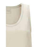 Topuri Brunello Cucinelli Dama - Topuri Brunello Cucinelli Brunello Cucinelli Silk Top Beige Femei (BM 17598207) - B-mall.ro
