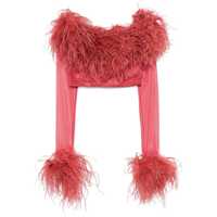 Topuri Oséree Lame Plumage Top Clothing Femei