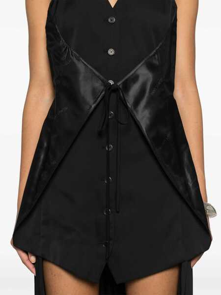 Rochii HELMUT LANG Helmut Lang Halter Vest Drs.Roun Clothing Black Femei (BM 17598768) 5