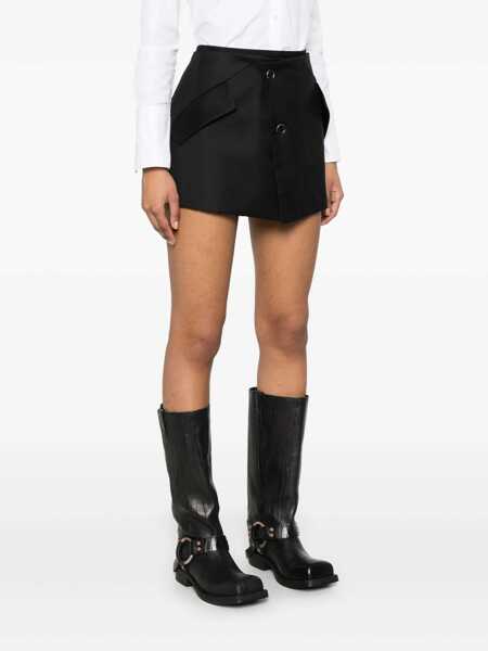 Fuste HELMUT LANG Helmut Lang Apex Blzr Skort.Natu Clothing Black Femei (BM 17598777) 3