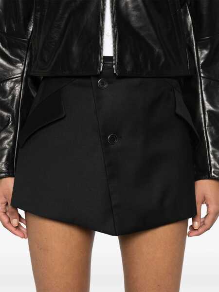 Fuste HELMUT LANG Helmut Lang Apex Blzr Skort.Natu Clothing Black Femei (BM 17598777) 5