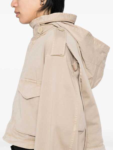 Geci HELMUT LANG Helmut Lang Dssctd Field Jkt.Gd Clothing BROWN Femei (BM 17598795) 5