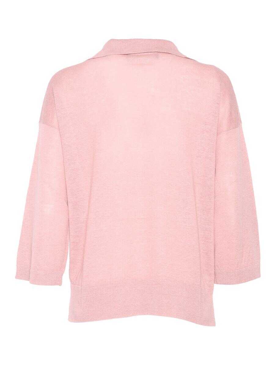 Tricouri Polo Phi Fdl Phi Fdl Polo PINK Femei (BM 17598975) 2