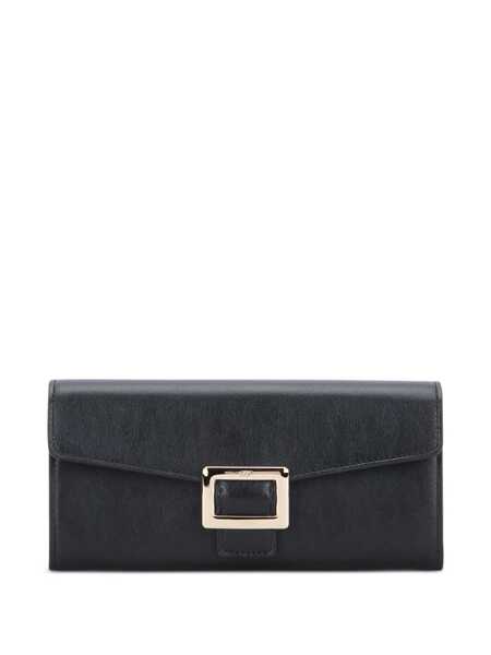 Portofele Roger Vivier Roger Vivier Wallets Black Femei (BM 17599140) 1