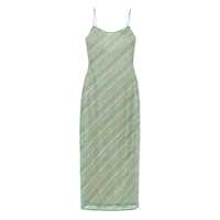 Rochii Oséree Shiny Stripes Long Dress Clothing Femei
