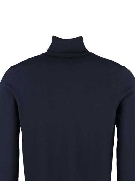 Pulovere THE ALPHABET The Alphabet The Knit - Wool Turtleneck Sweater BLUE Barbati (BM 17599740) 2