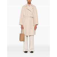 Paltoane Dama - Paltoane Max Mara AVENUE Coat Beige Femei (BM 17600376) - B-mall.ro