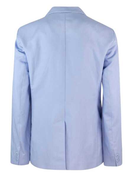 Paltoane Max Mara QUITO Jacket Light Blue Femei (BM 17600415) 2