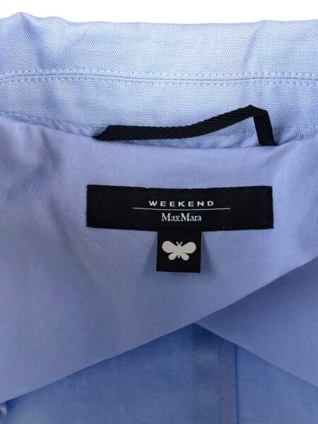 Paltoane Max Mara QUITO Jacket Light Blue Femei (BM 17600415) 4