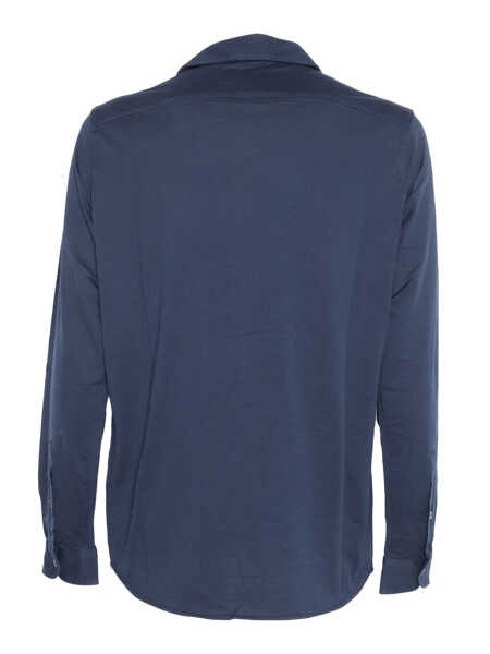 Camasi casual Phi Fdl SHIRT LS Blue Barbati (BM 17600763) 2