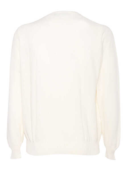 Pulovere Phi Fdl CREWNECK SWEATER LS White Barbati (BM 17600832) 2