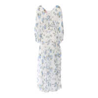 Rochii Ermanno Scervino Dama - Rochii Ermanno Scervino Long white floral dress White Femei (BM 17600883) - B-mall.ro
