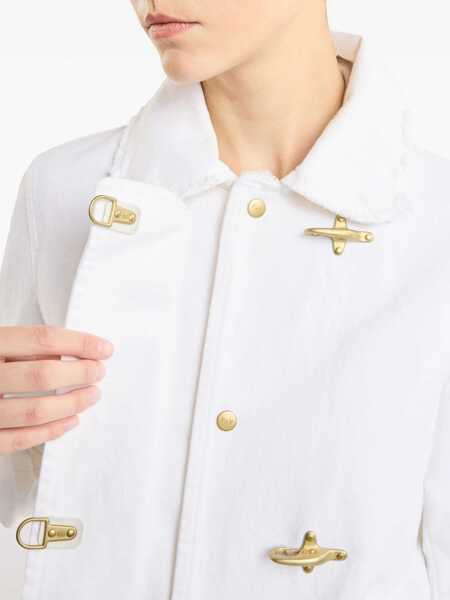 Paltoane Fay MINI3GANCI COAT White Femei (BM 17600970) 4