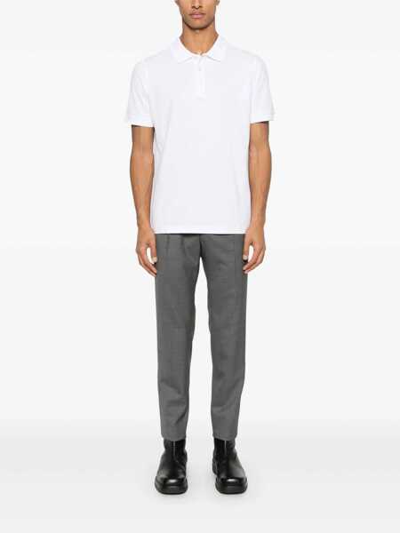 Tricouri Polo Fay PIQUET STRETCH POLO White Barbati (BM 17600973) 2