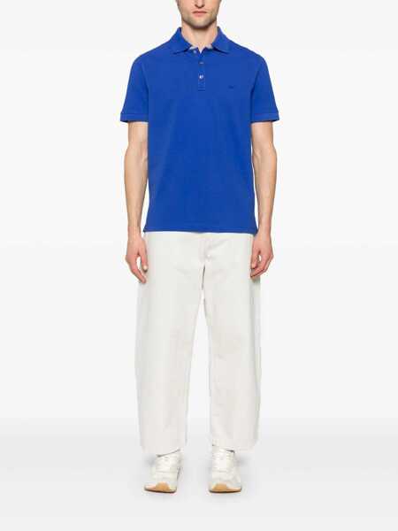 Tricouri Polo Fay PIQUET POLO Blue Barbati (BM 17600982) 2