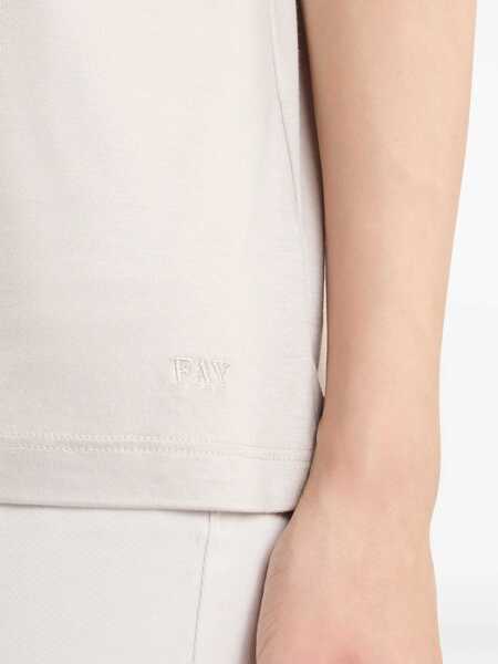 Tricouri Fay SHORT SLEEVE SHIRT White Femei (BM 17600997) 5