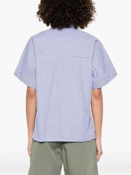 Camasi Fay SHORT SLEEVE SHIRT Blue Femei (BM 17601036) 4