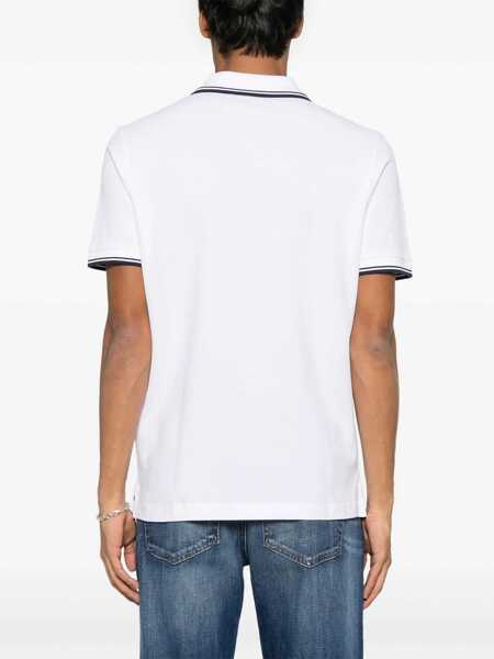 Tricouri Polo Fay DB COLLAR PIQUET POLO White Barbati (BM 17601039) 3