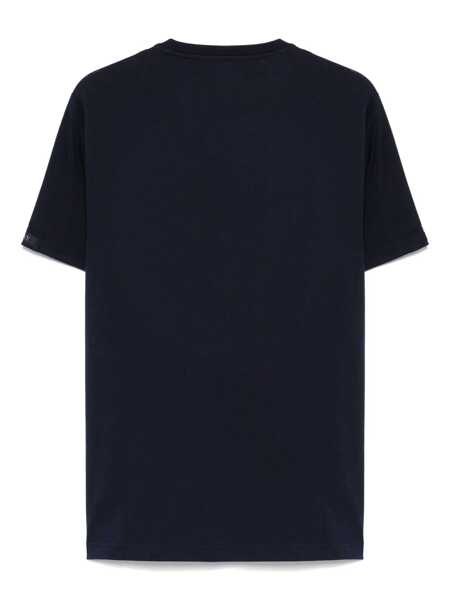 Tricouri Fay FAY BLUE TAG T-SHIRT Blue Barbati (BM 17601057) 2