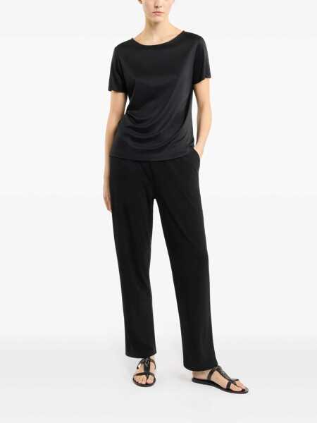 Tricouri Fay SHORT SLEEVE SHIRT Black   Femei (BM 17601060) 2