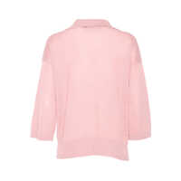 Imbracaminte Phi Fdl Dama - Tricouri Polo Phi Fdl POLO SWEATER L/S Pink Femei (BM 17601075) - B-mall.ro