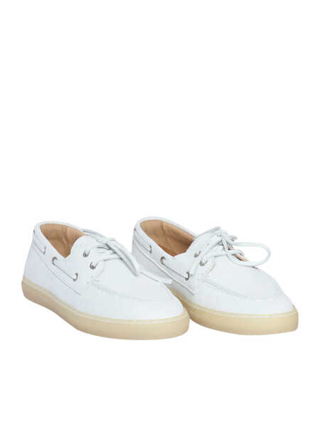 Mocasini Copenhagen WOMAN NABUC LOAFER White Femei (BM 17601180) 2