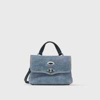 Genti de mana ZANELLATO BAG 068010.1880000.Z0593.BABY DENIM BLUE RAW Femei