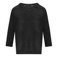 Pulovere casual MAX MARA WEEKEND SELZ BLACK PULLOVER Femei