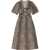 Ganni Leopard Print Midi Dress ANIMALIER